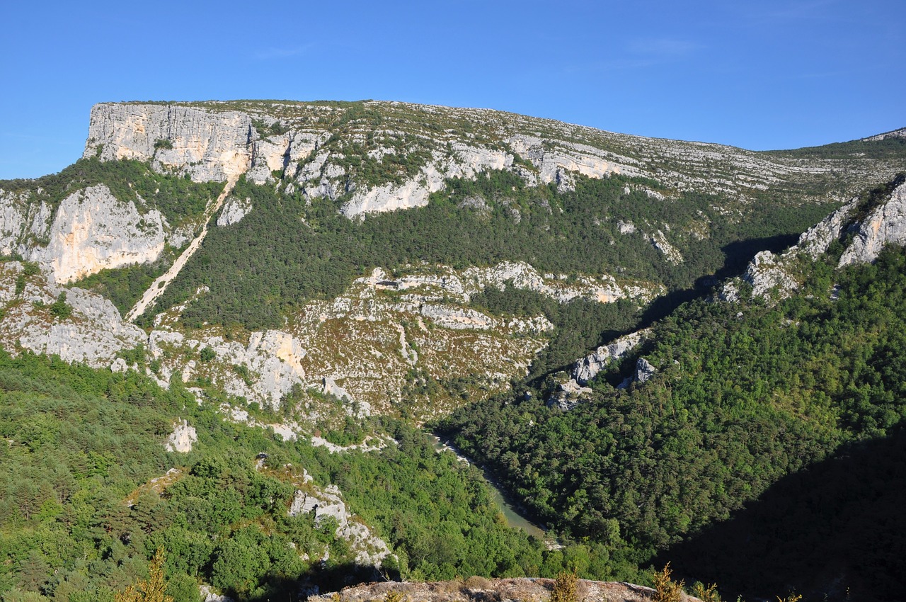 gorges du verdon river gorges free photo