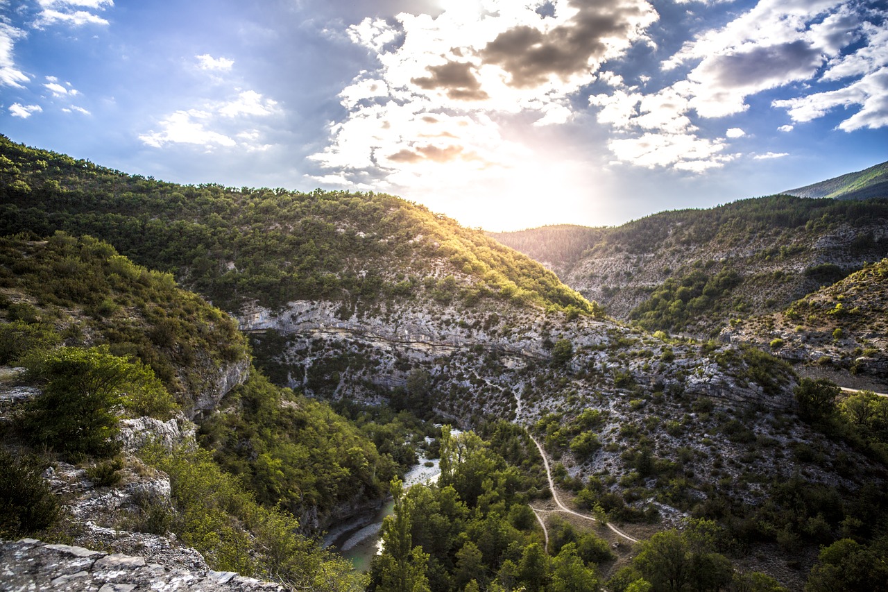 gorges du verdon gorge meouge throat free photo