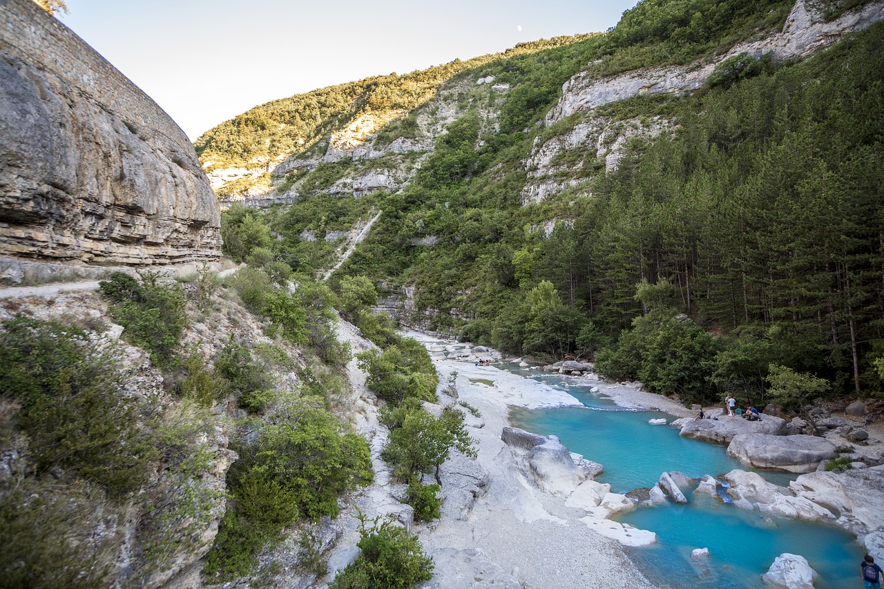 gorges du verdon gorge meouge throat free photo