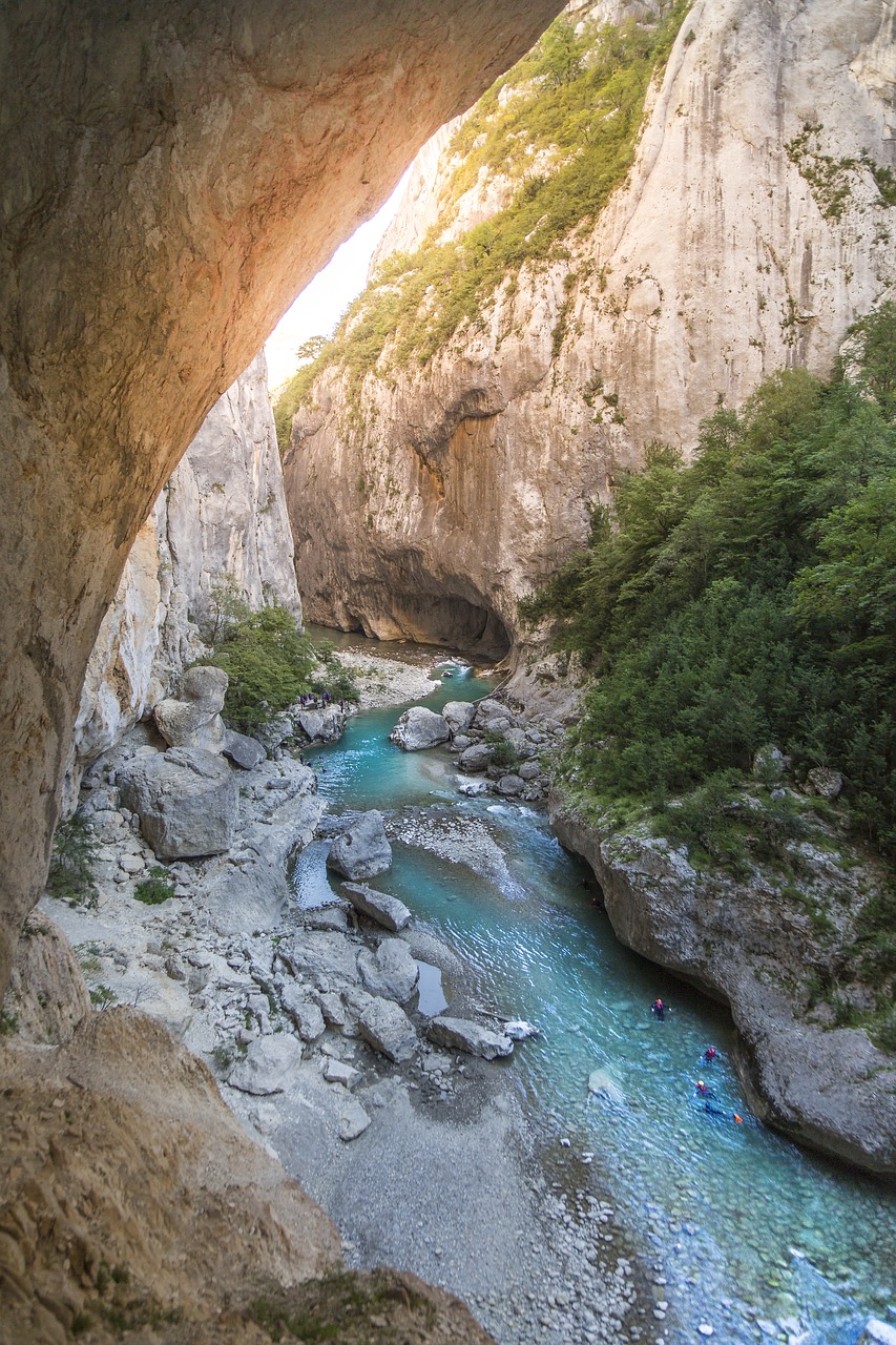 gorges du verdon france river free photo