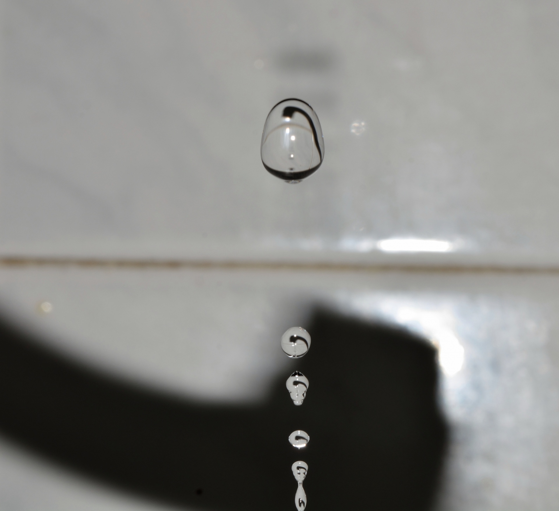 water drop drop of faucet free photo