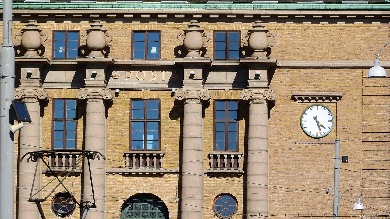 gothenburg a historical building detail free photo