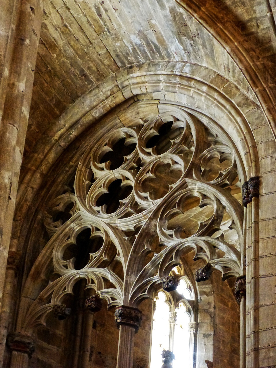 gothic tracery ogee free photo