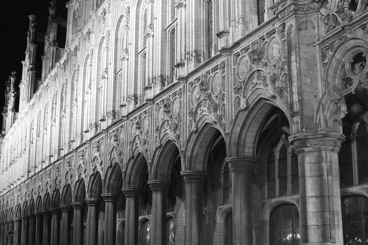 gothic building mechelen free photo