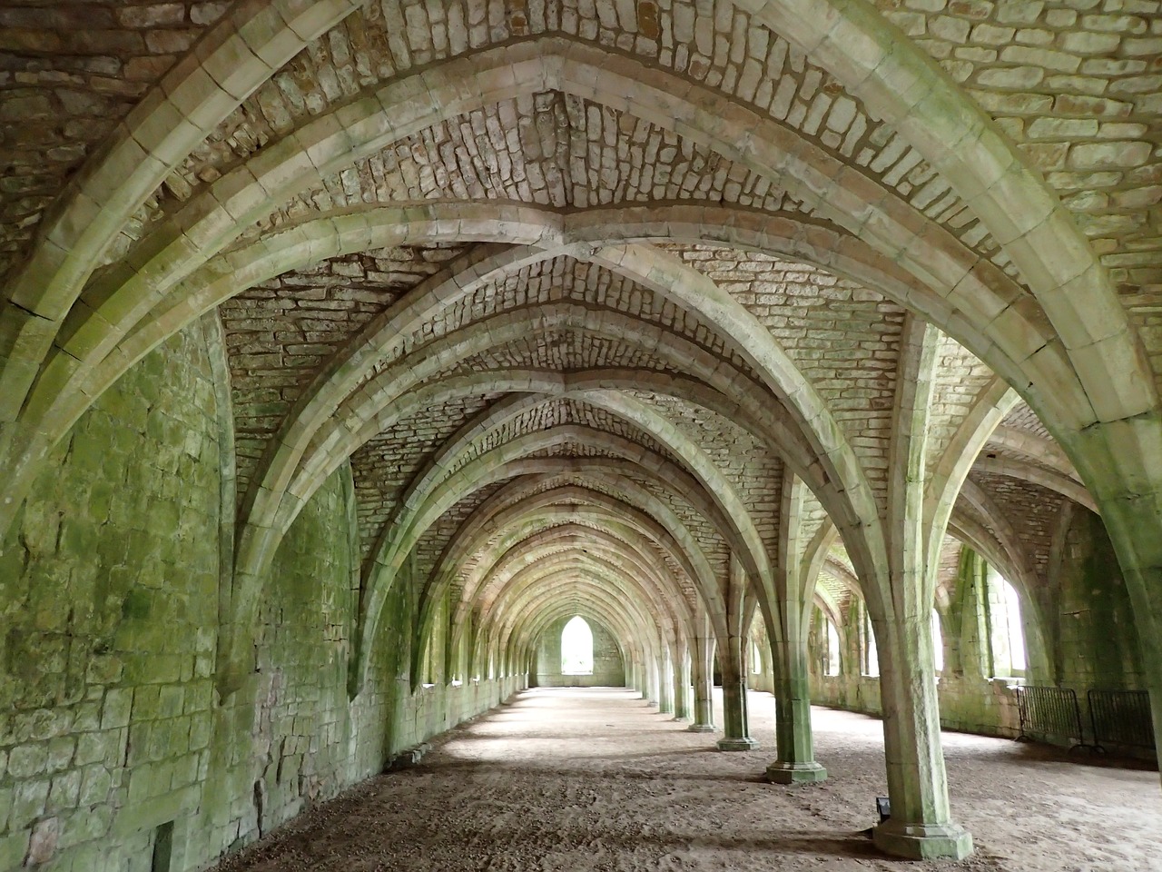 gothic arches architecture free photo