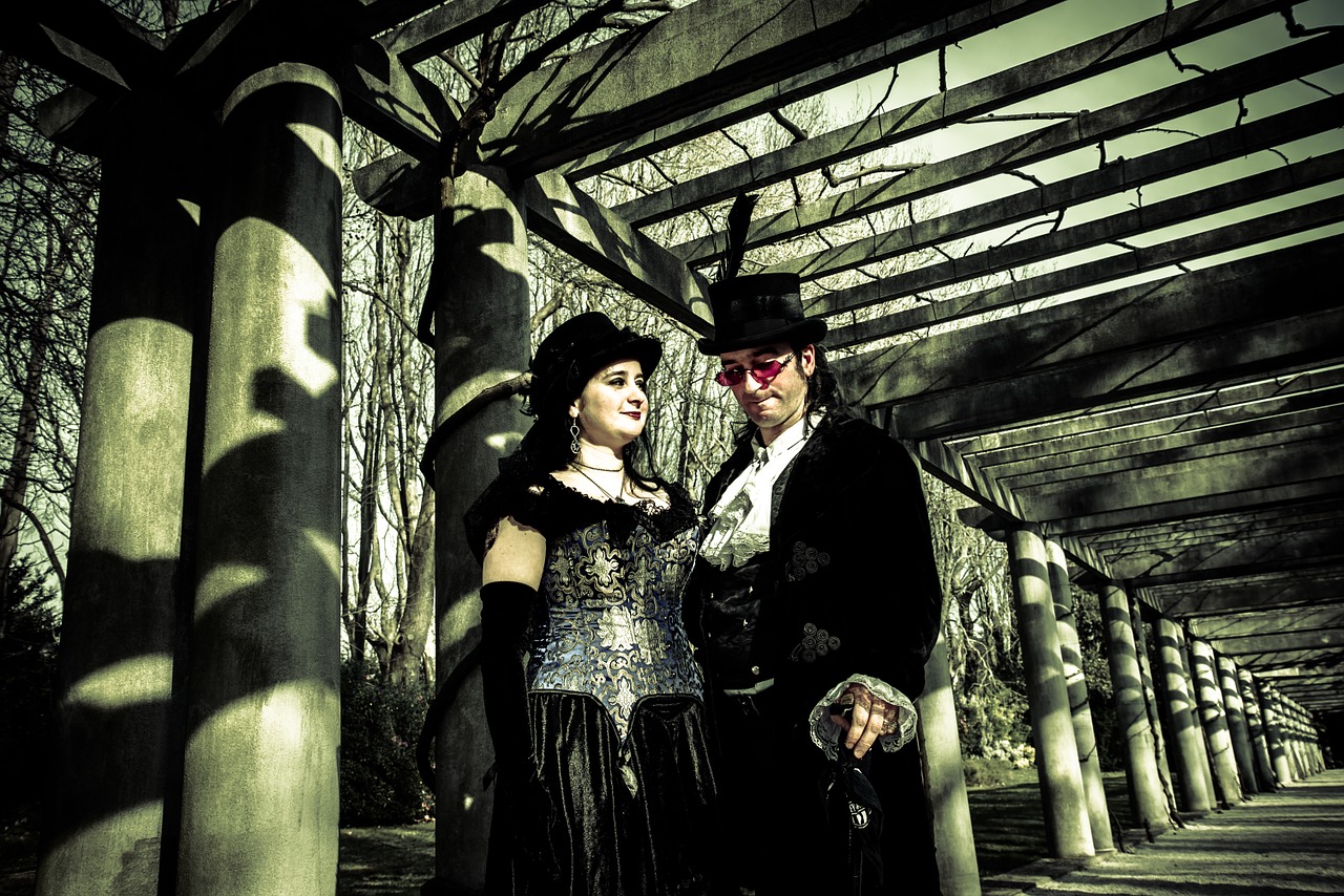 Gothic,casal,poetry,pose,beautiful - free image from needpix.com