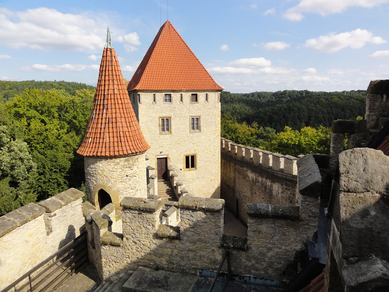 gothic  castle  czechia free photo