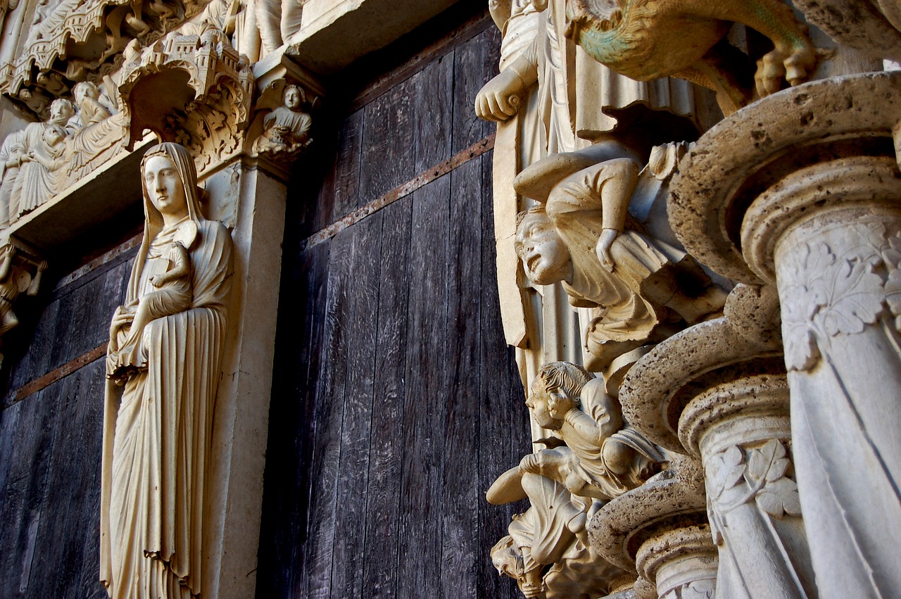 gothic  chartres  france free photo