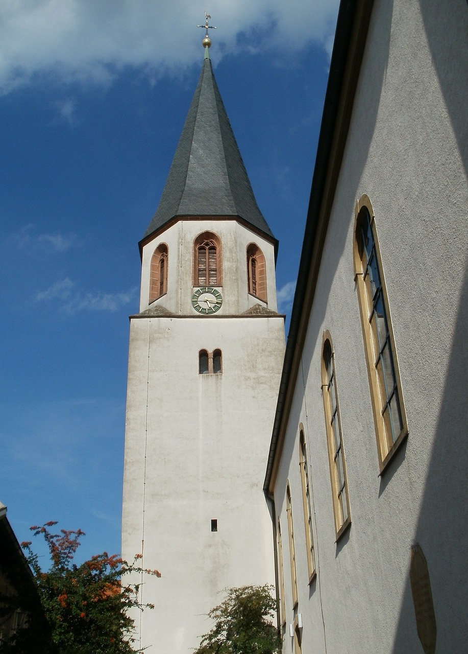 gothic church tower free photo