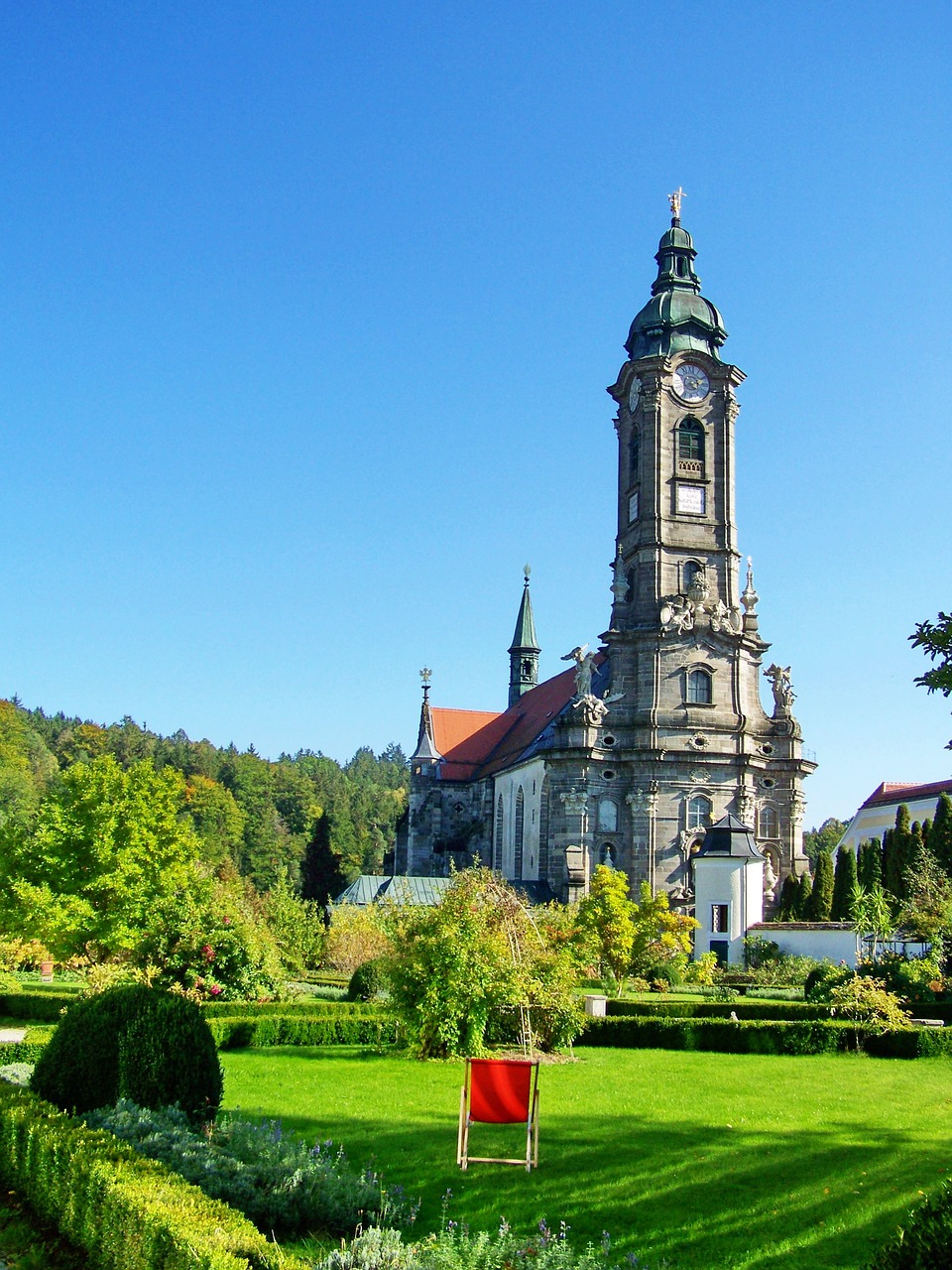 gothic church zwetli abbey austria free photo