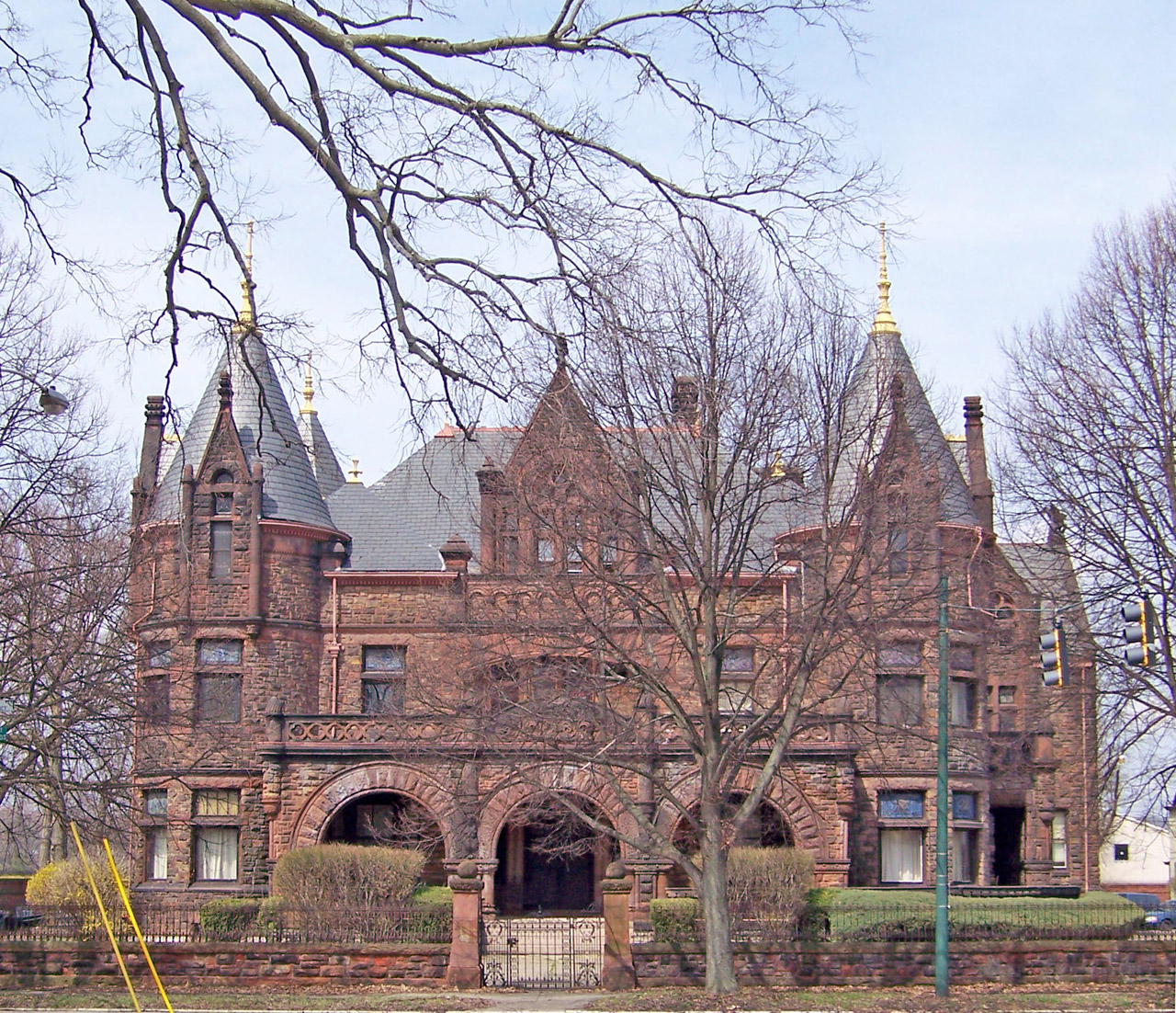 Download free photo of Mansion,gothic,haunted,middletown,ohio from