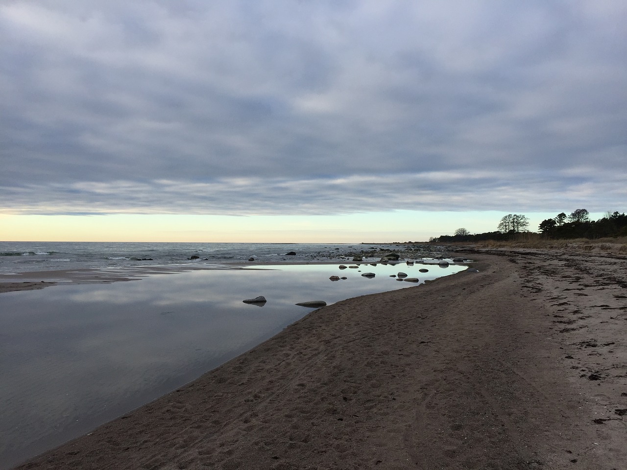 gotland beach himmel free photo