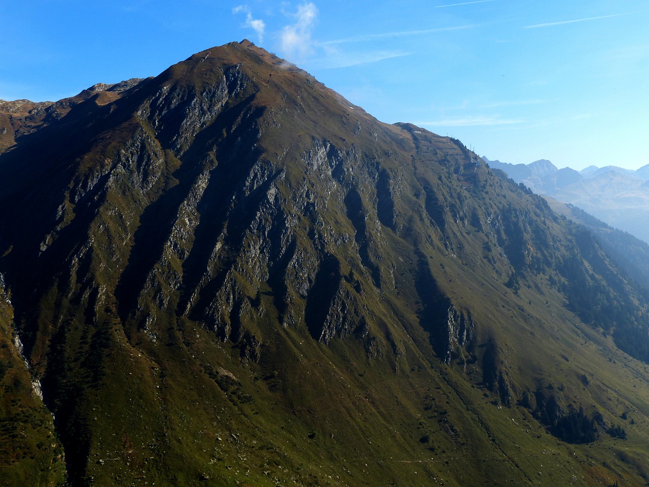 gotthard pass view alpine free photo