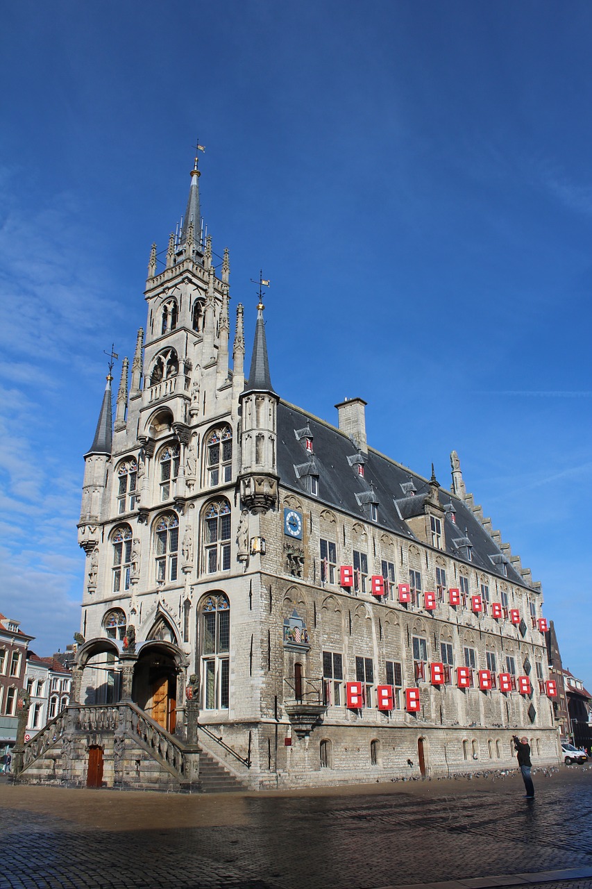 gouda town hall netherlands free photo