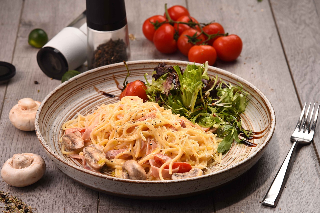 gourmet pasta italian cuisine free photo