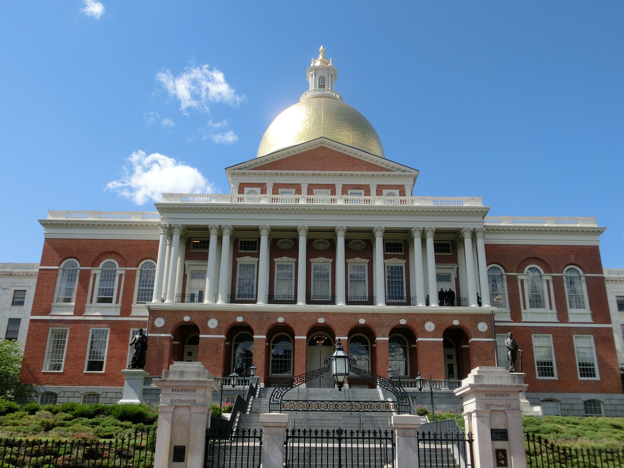 government buildings boston usa free photo