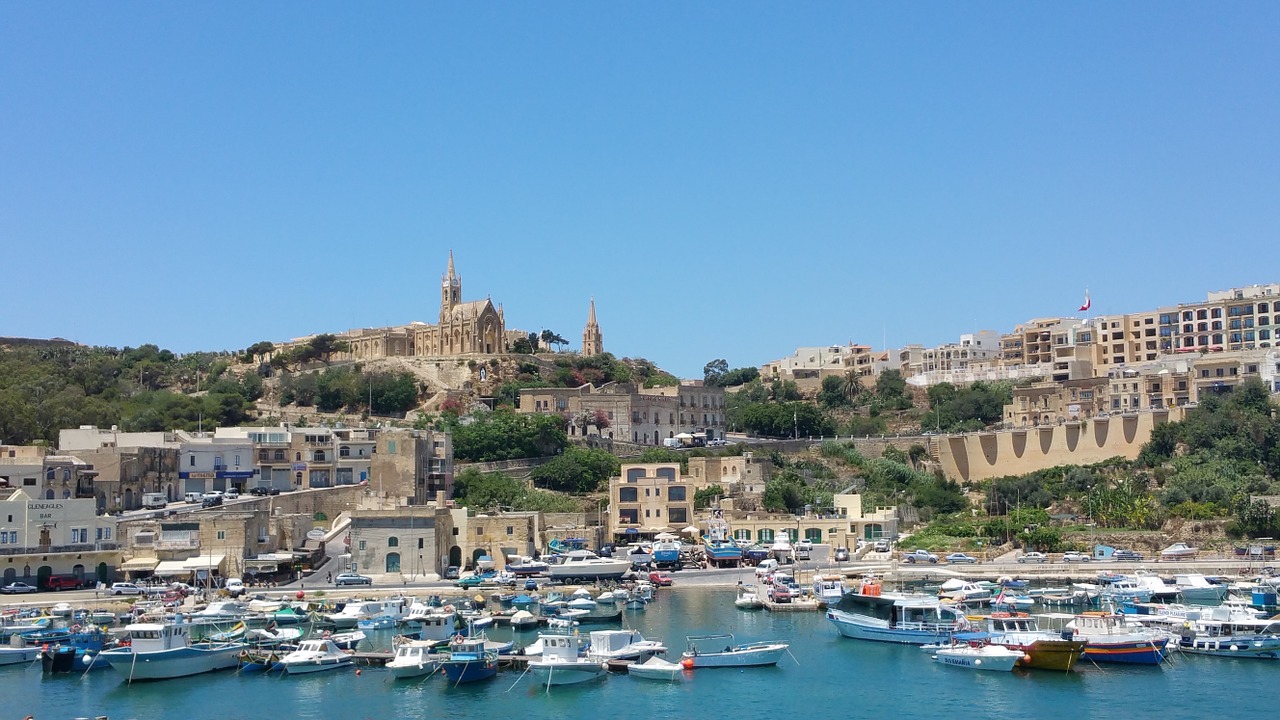 gozo island port free photo