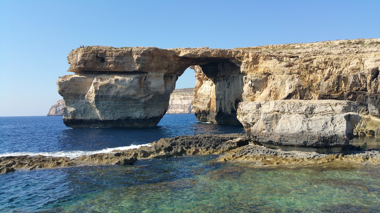 gozo island azure free photo