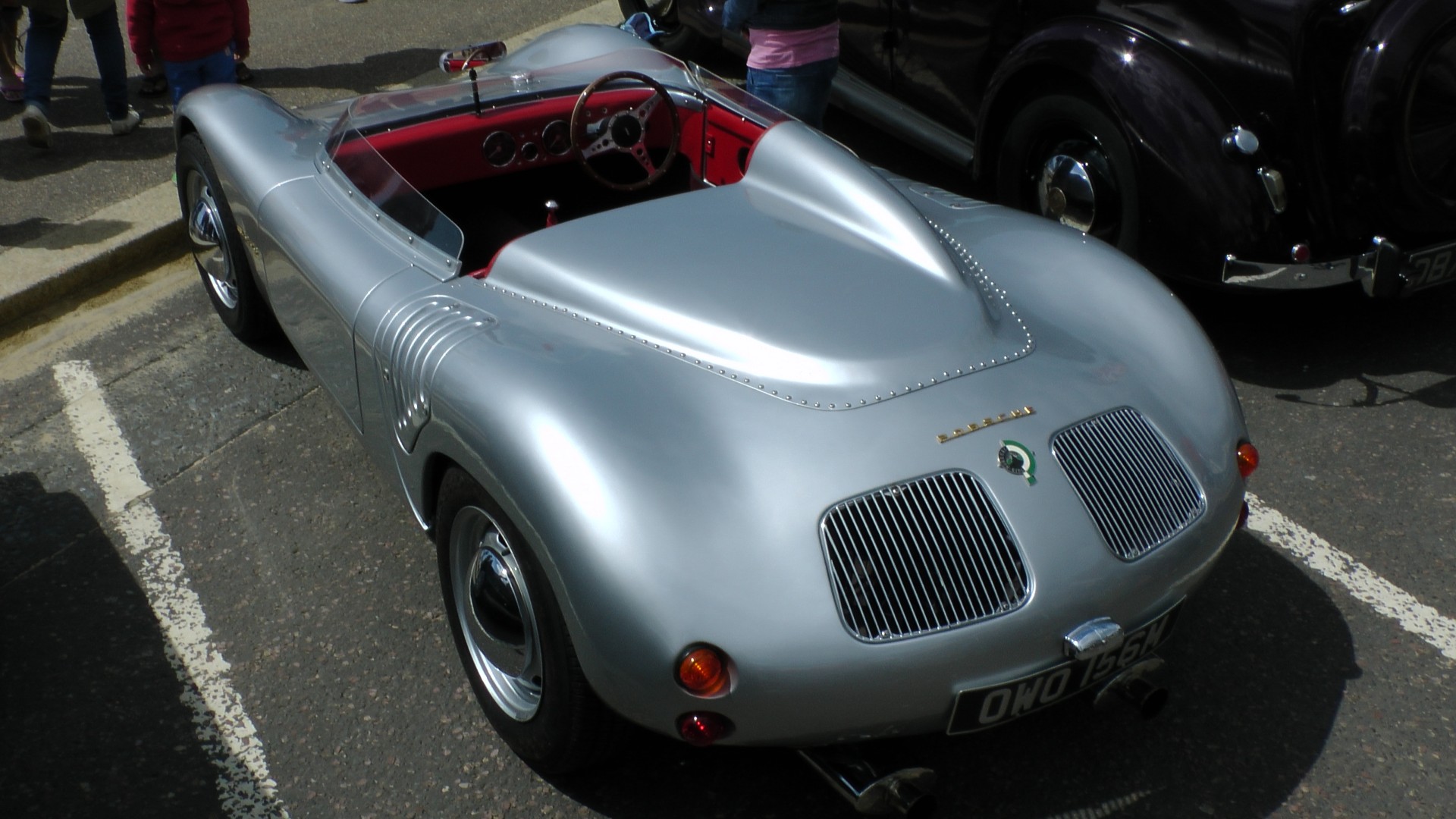 cars gp spyder rsk 718 rear porsche 718 free photo