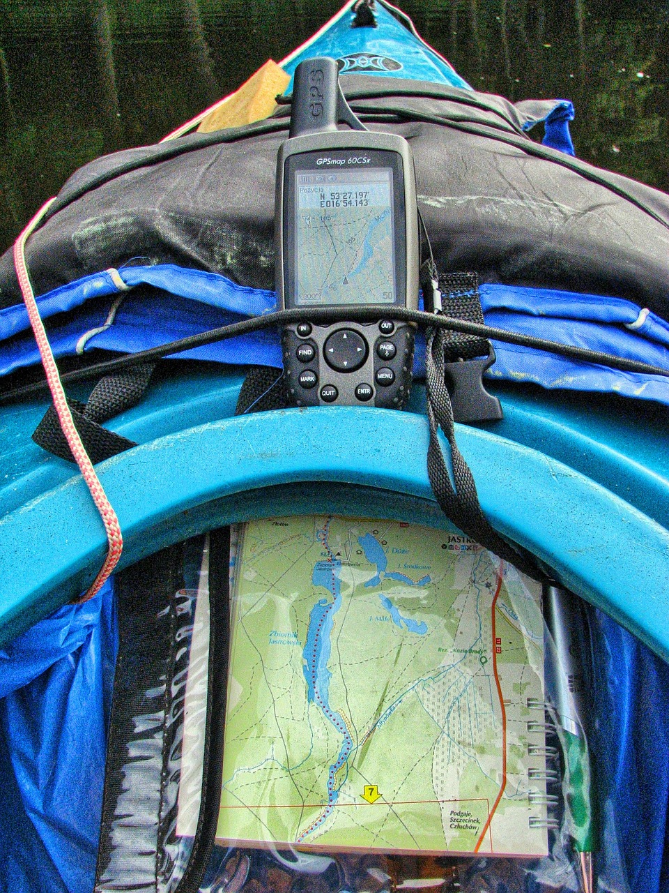 gps map kayak free photo