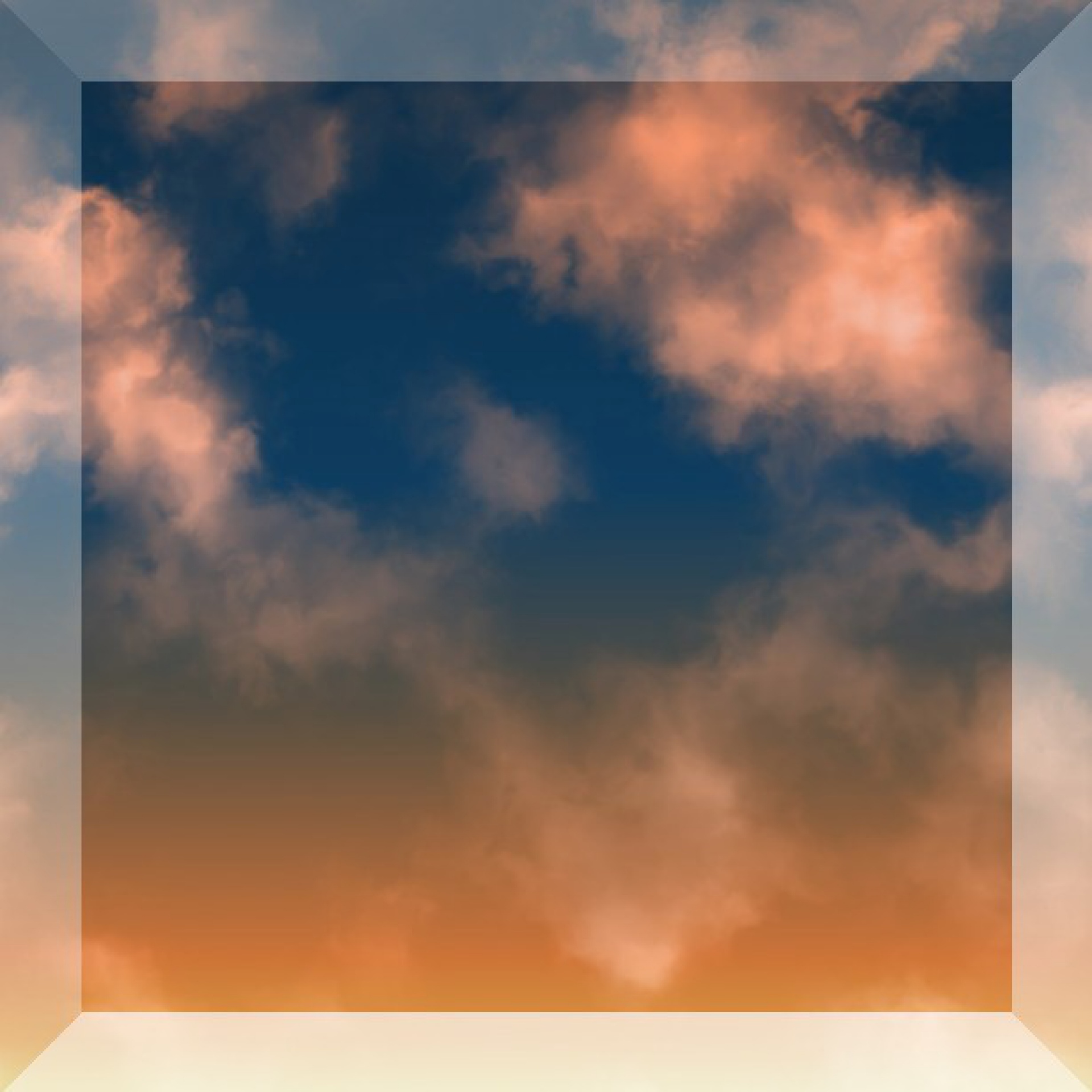 frame gradient sky free photo