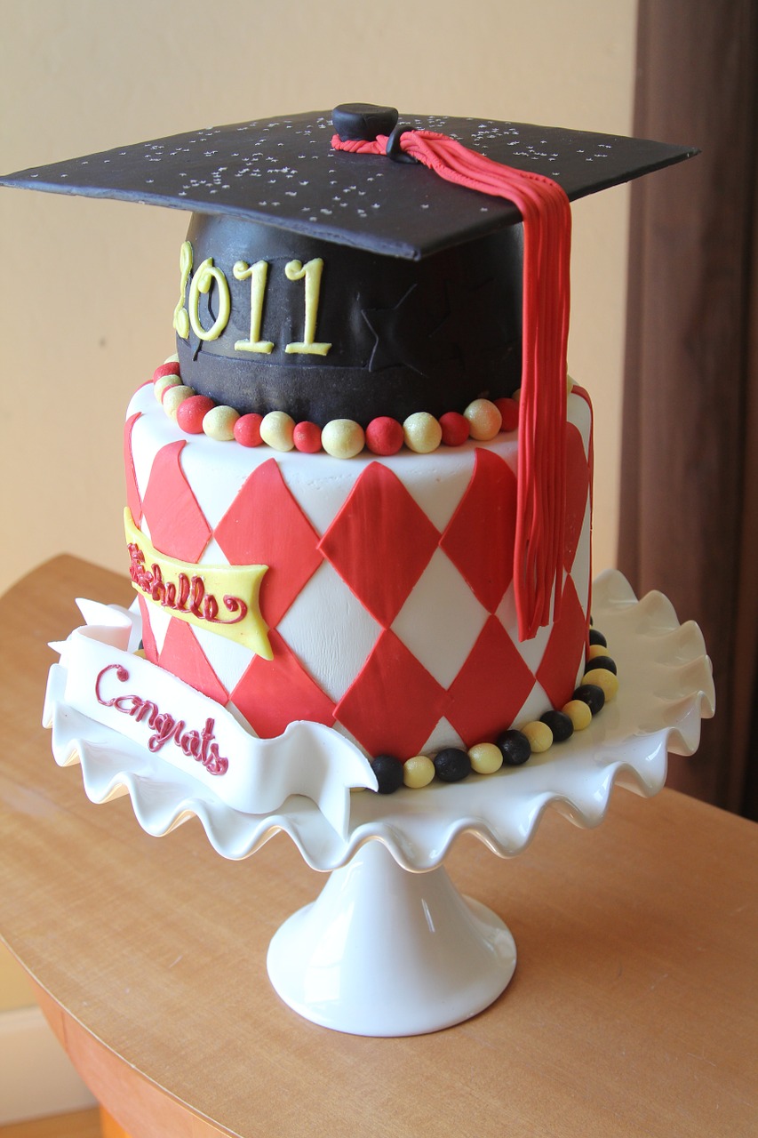 graduation graduation cake chocolate free photo