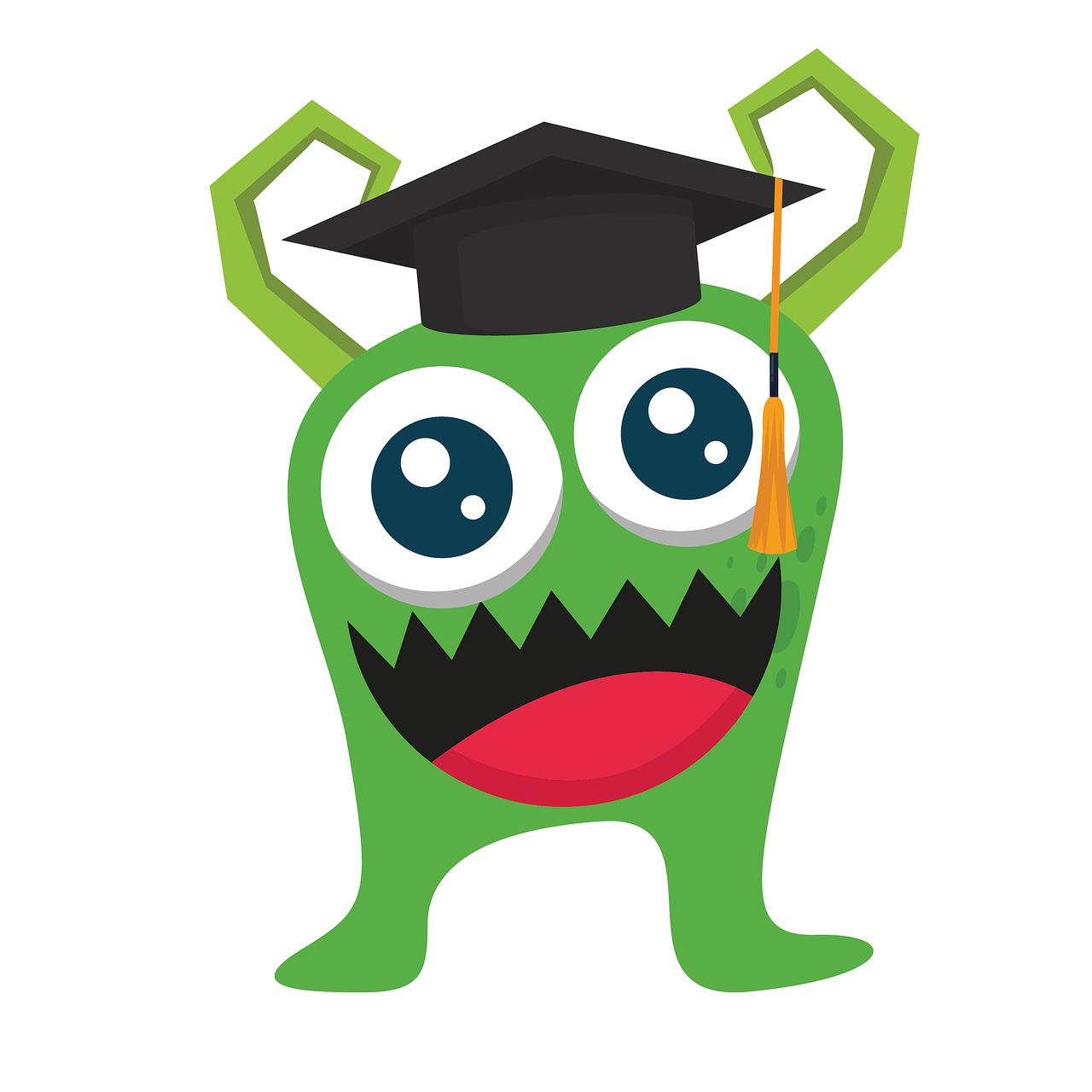 graduation monster cute free photo