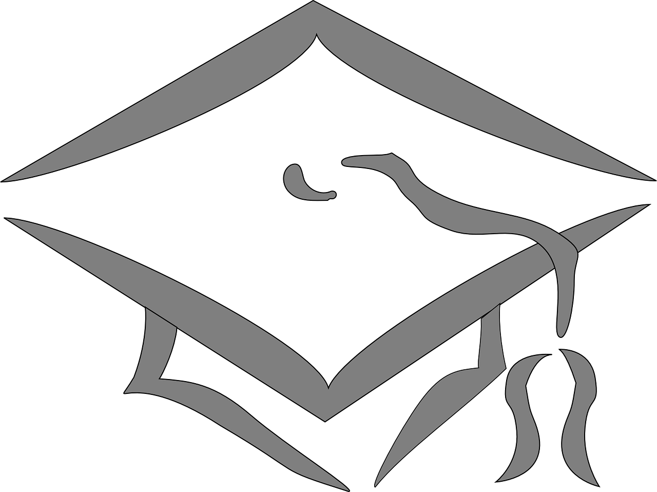 graduation college silhouette free photo
