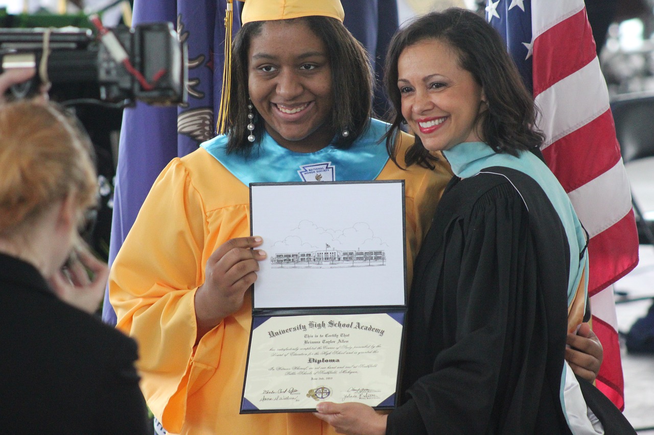 graduation african american graduate free photo