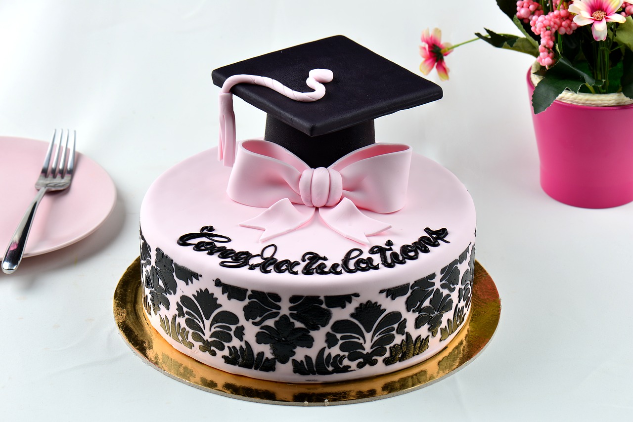 graduation cake  cake  dessert free photo