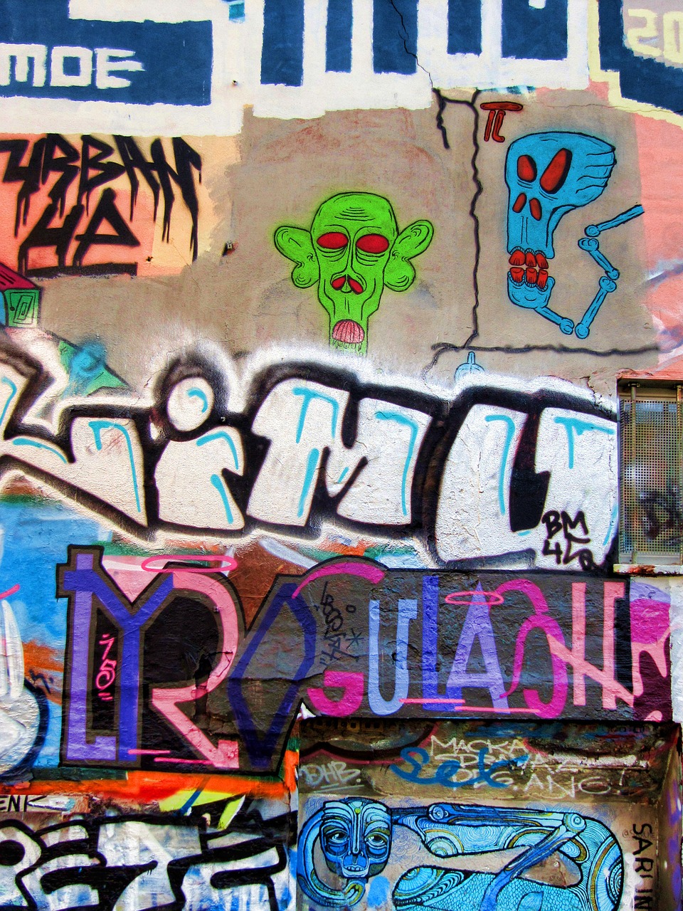 graffiti wall painting spray free photo