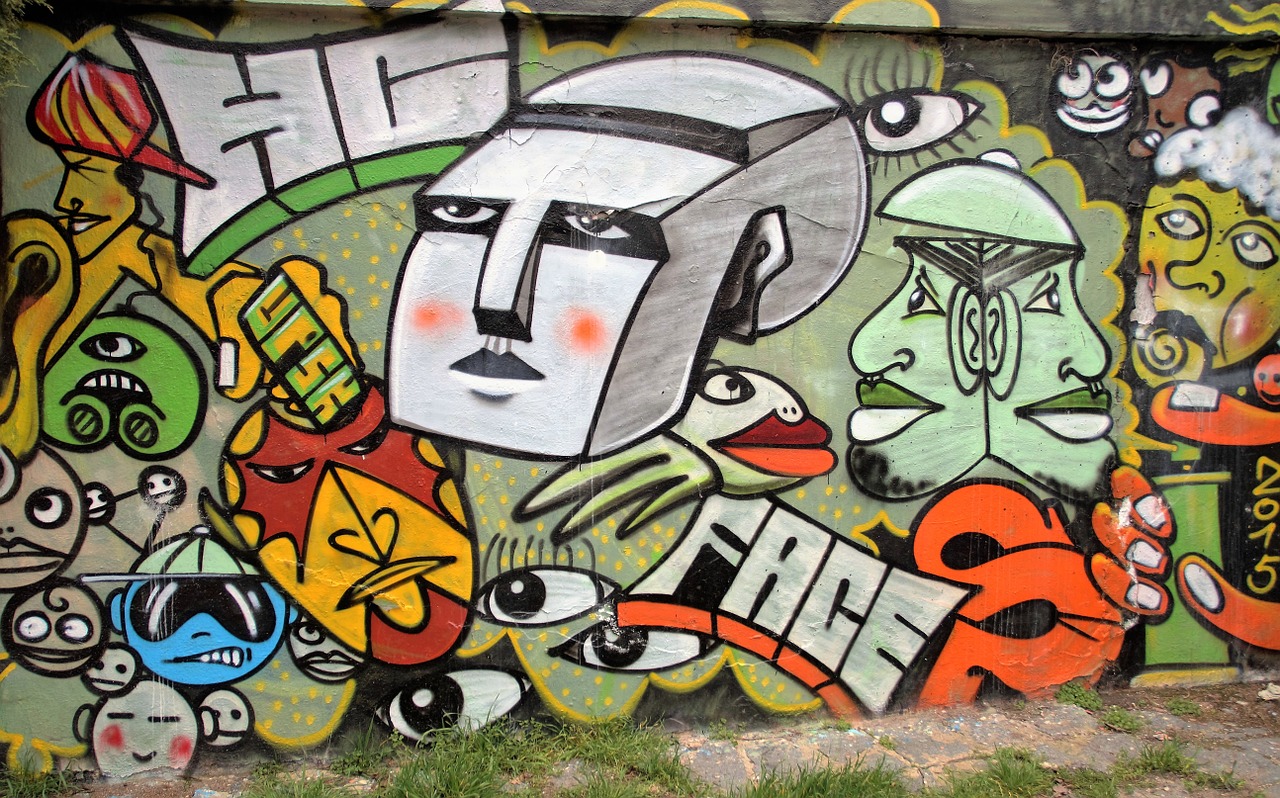 graffiti wall spray free photo