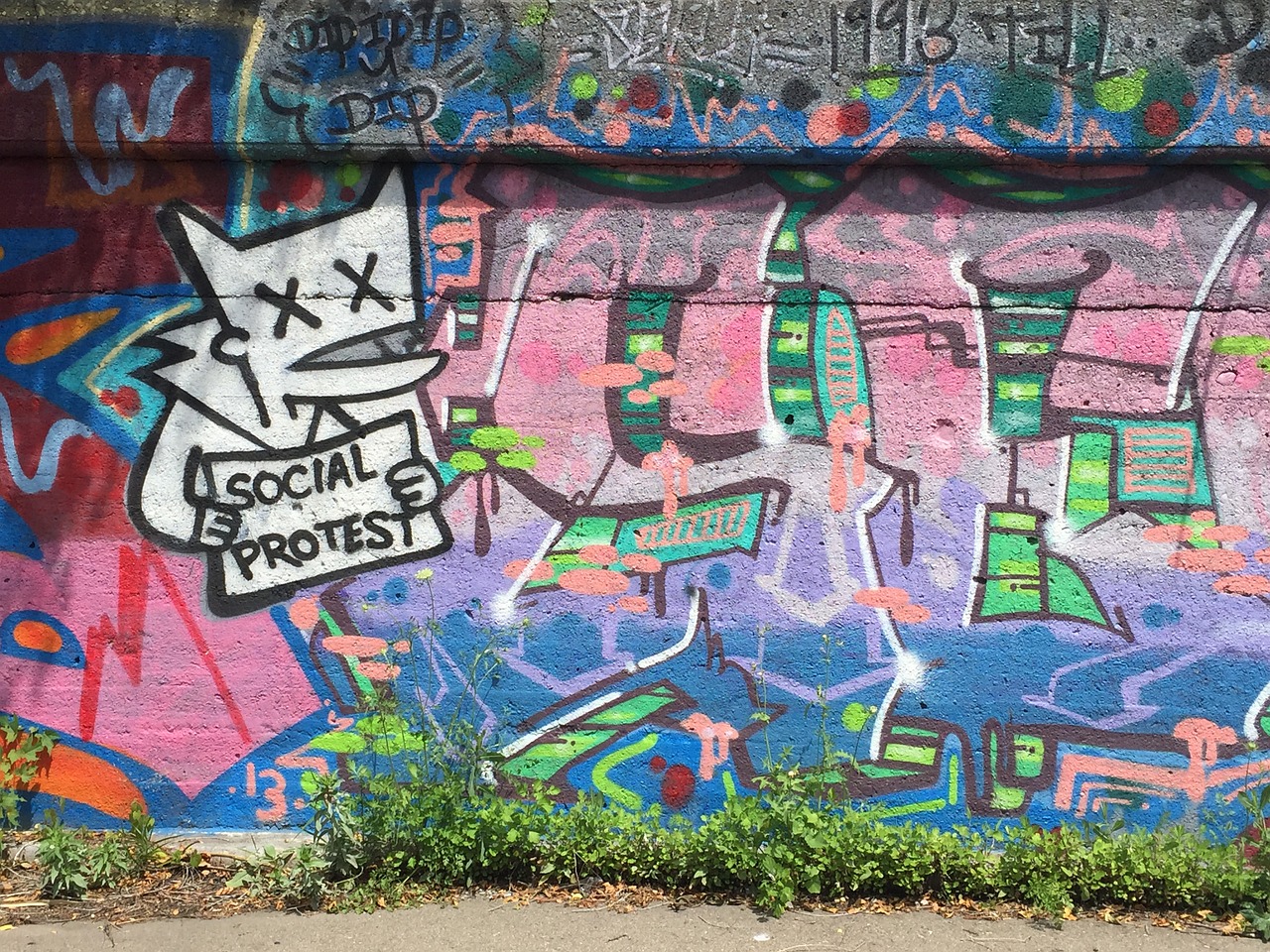 graffiti art taggers free photo