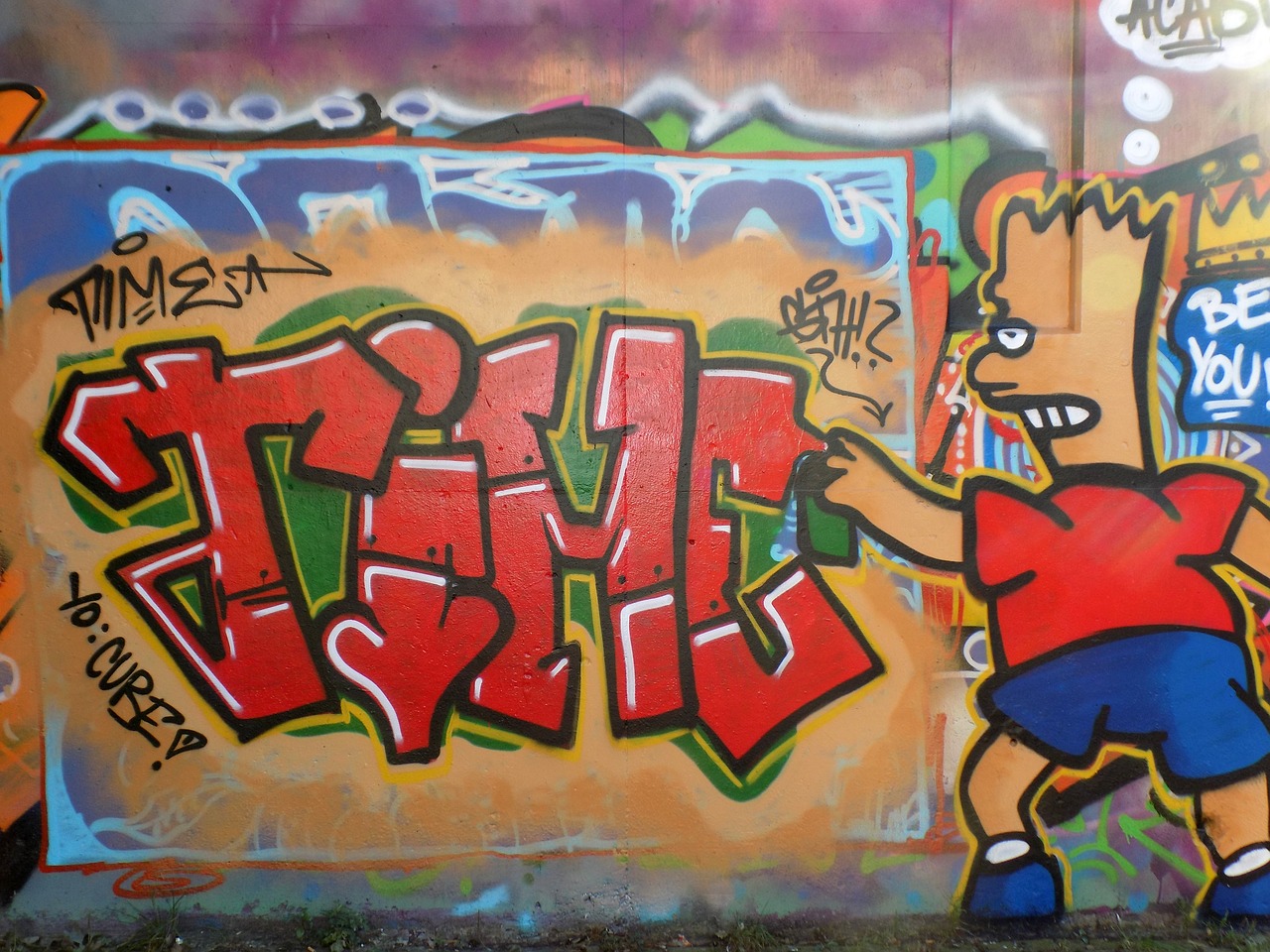 graffiti art sprayer free photo