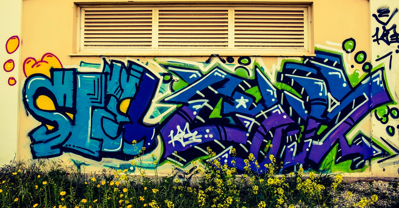 graffiti wall urban free photo