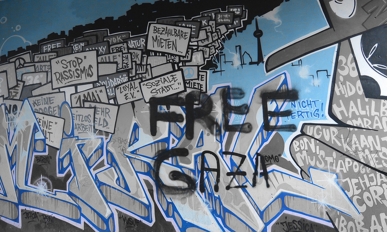 graffiti street art urban art free photo