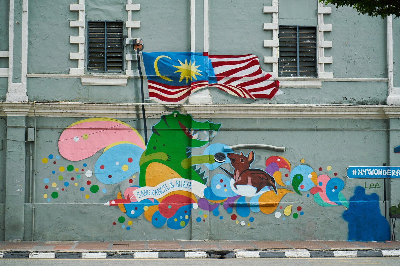 graffiti  wall  malaysia free photo