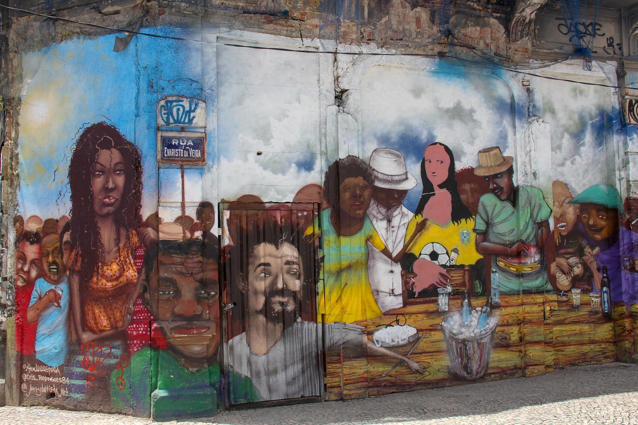 graffiti  rio de janeiro  brazilwood free photo