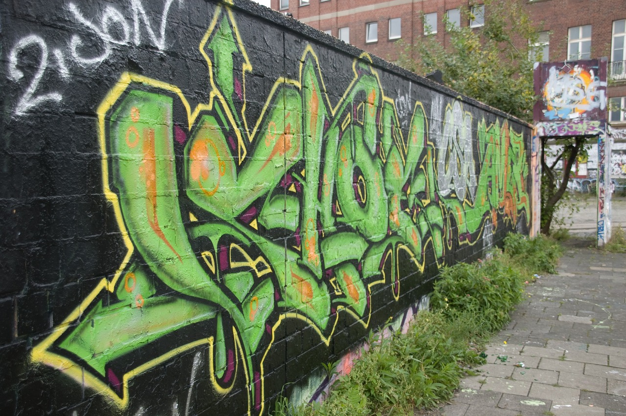 graffiti wall sprayer free photo