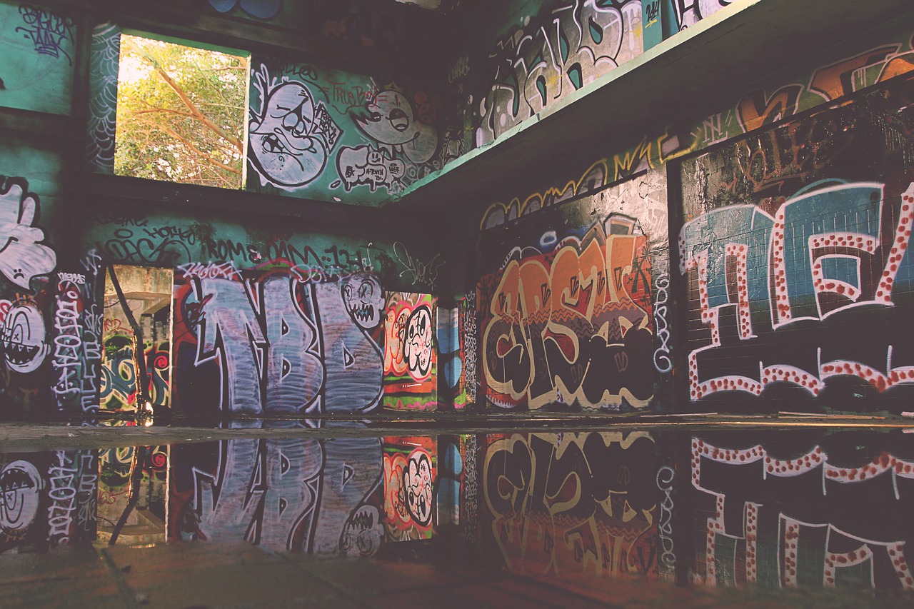 graffiti grunge design free photo
