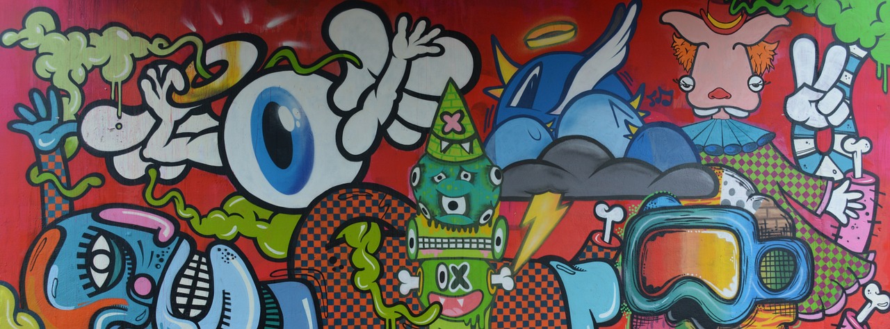 graffiti work of art art free photo