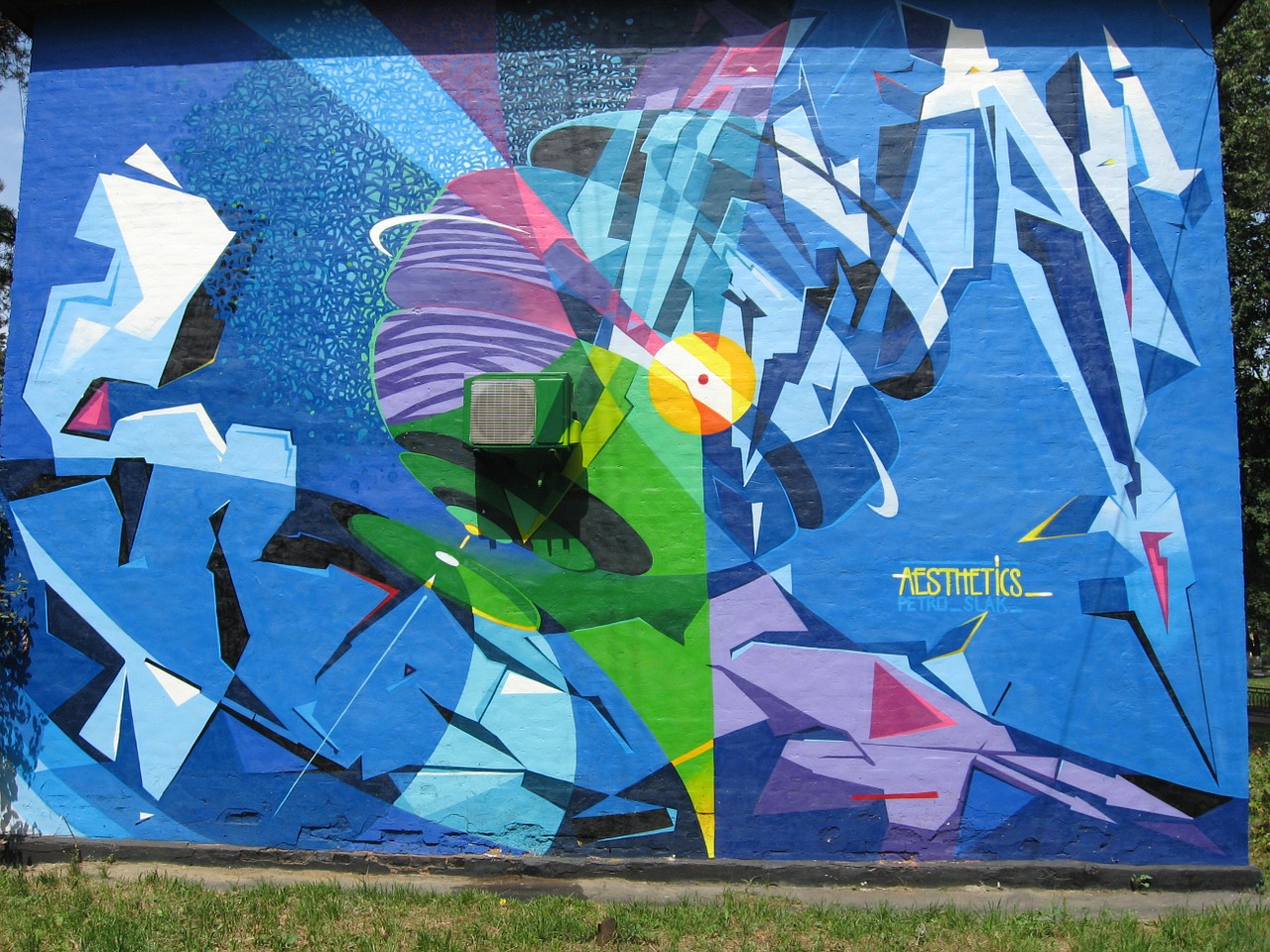 graffiti vyksa street art free photo