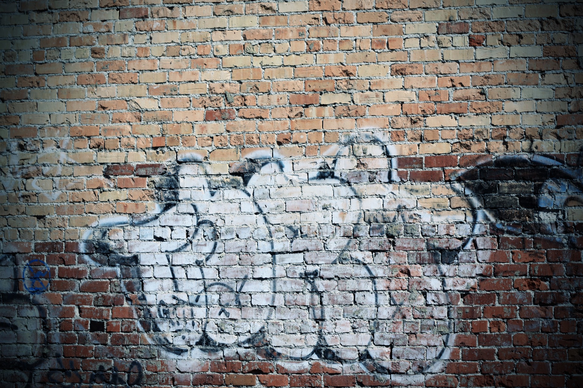 graffiti brick wall free photo