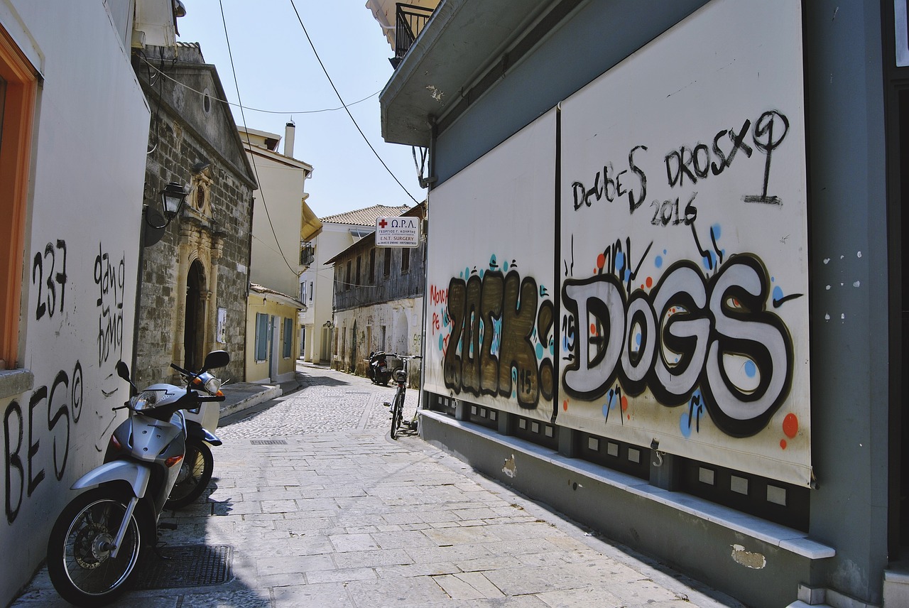 graffitti greek greece free photo