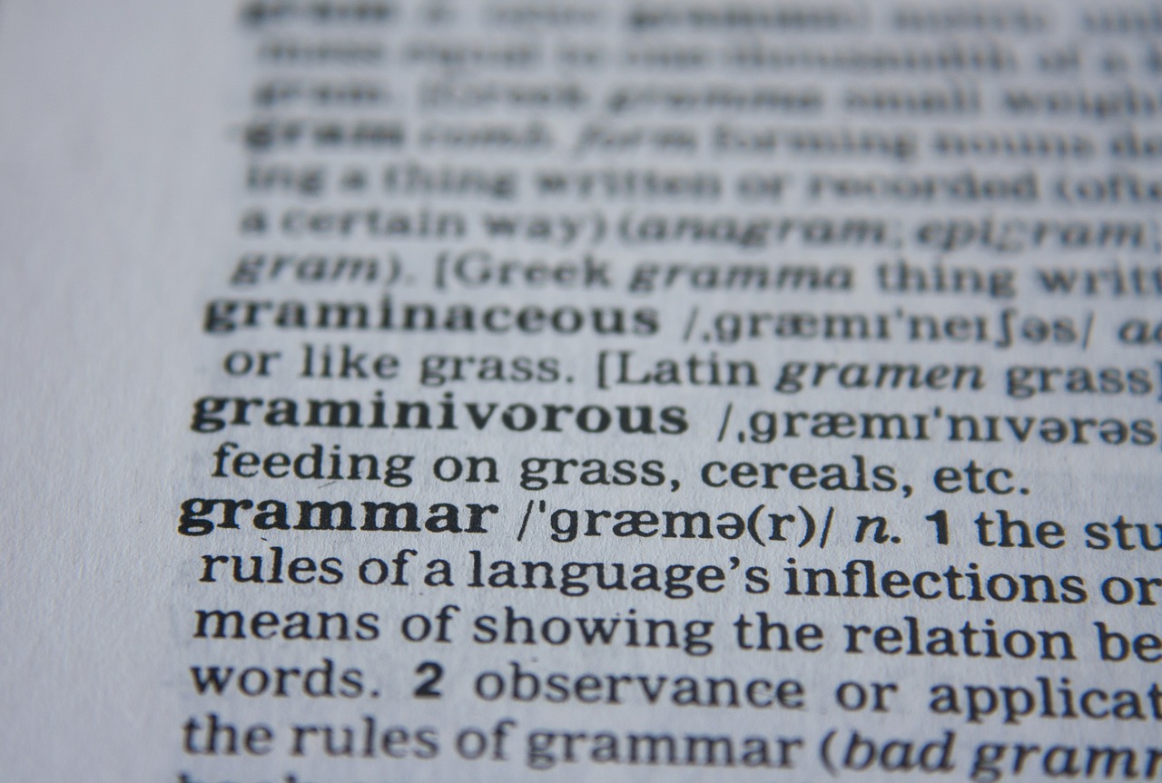 grammar abc dictionary free photo