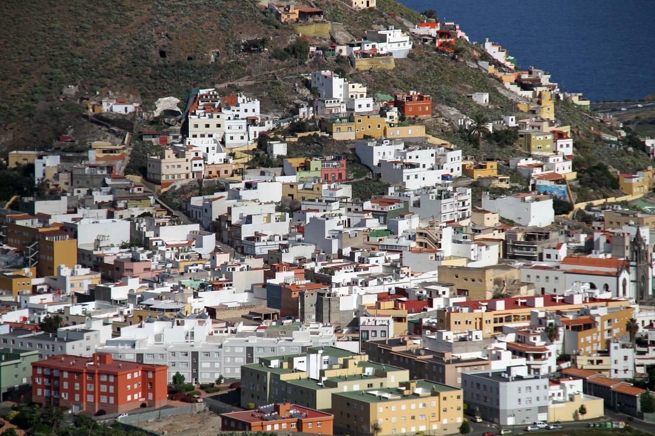 gran canaria town spain free photo