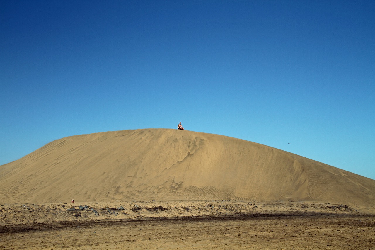 dunes gran canaria canary islands free photo