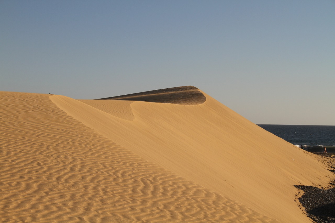 dunes gran canaria canary islands free photo