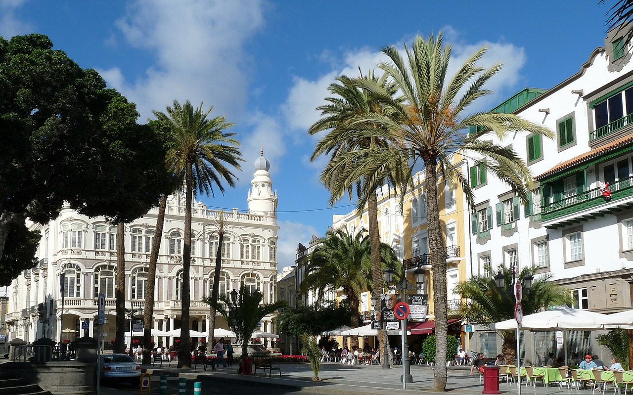 gran canaria city spain free photo