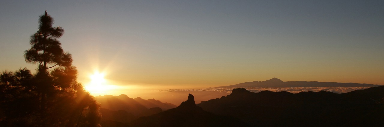 gran canaria sunset canary islands free photo